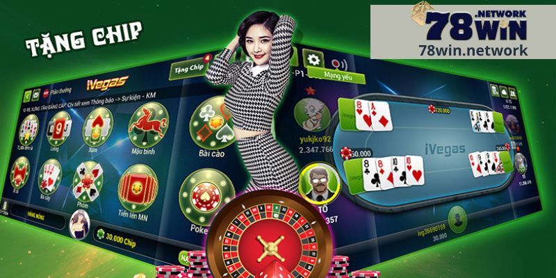 Danh sách các top game bài 78win 