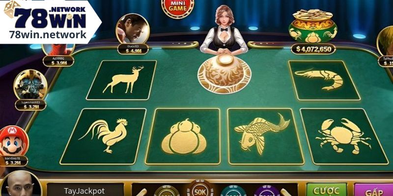 Hướng dẫn cách đánh bầu cua 78win hiệu quả 